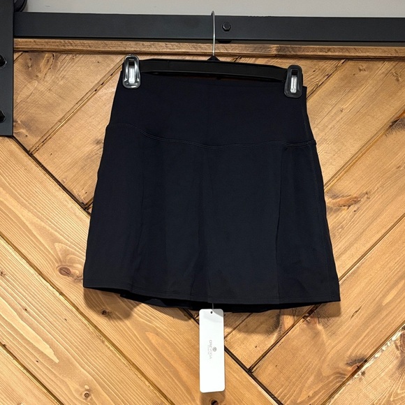 NWT CRZ YOGA Black Sports Skirt Small - Picture 3 of 6